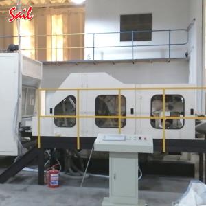 Nonwoven Textile Fabric Single Cylinder Double Doffer Polyester Fiber Carding