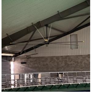 Metal Industrial Ceiling Fan with 12500m3/min Max Airflow IP55 Motor Protection