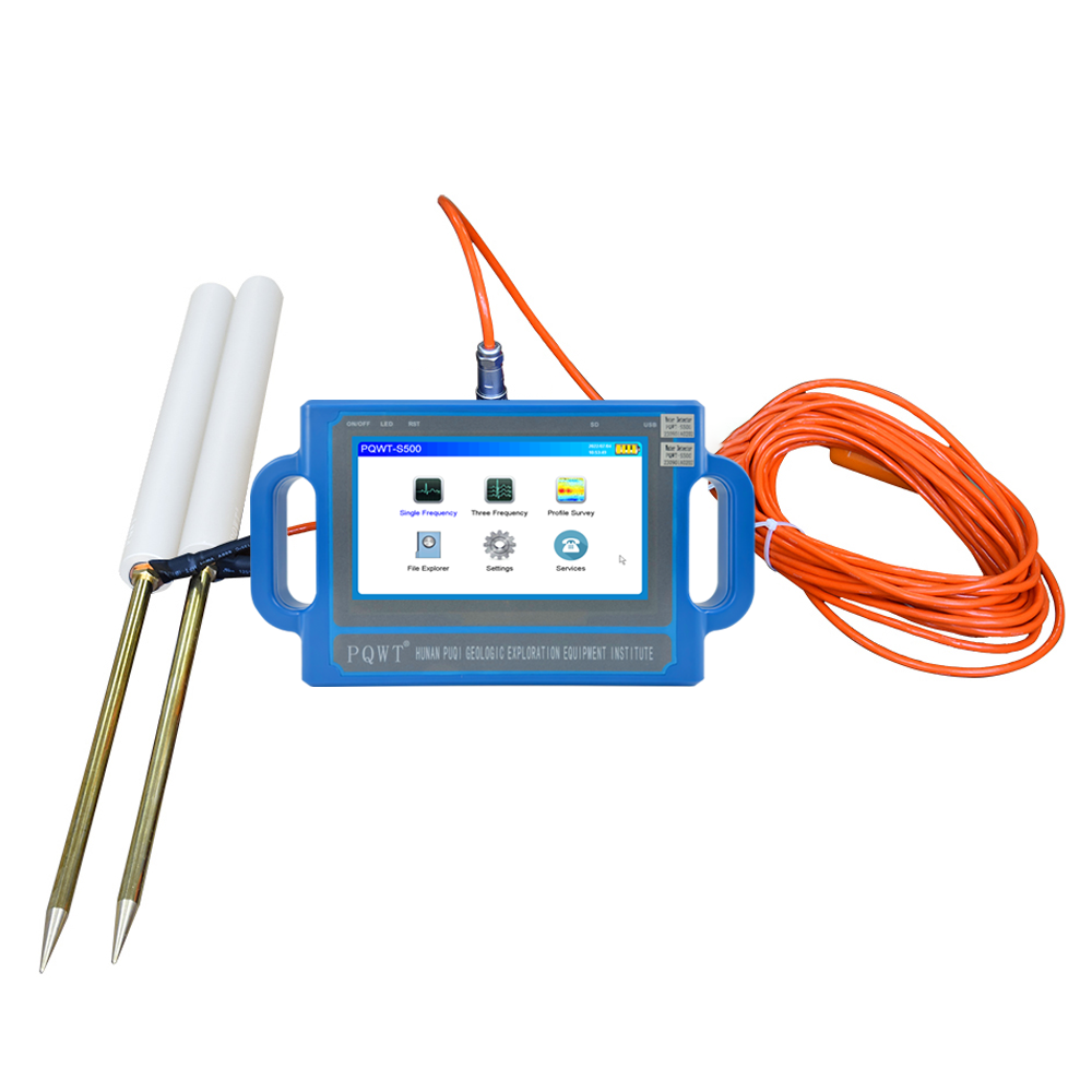 PQWT S300 Underground Water Detector with Electromagnetic Detection Multi-Channel and OEM Support for Borehole Drilling