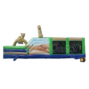 Commercial Outdoor Inflatable Obstacle Course Camel Obstacle
