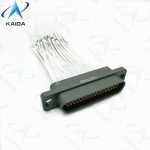 China High Endurance Micro D Rectangular Connectors For Harsh Environments MIL-DTL-83513 J30J-37ZK-G Olive Green Cadmium on sale