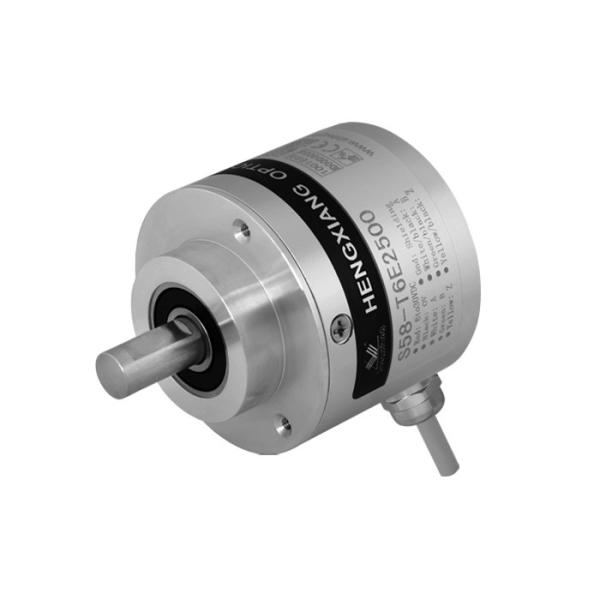 Quality S58 Push Pull High Resolution Rotary Encoder 10000 Pules With Alarm / Sensing for sale