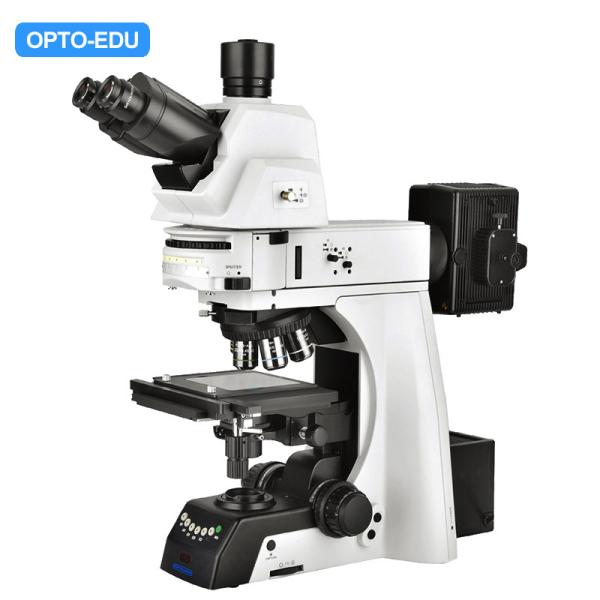 OPTO-EDU A13.1093-R Trinocular Metallurgical Microscope Semi Auto Reflect BF /