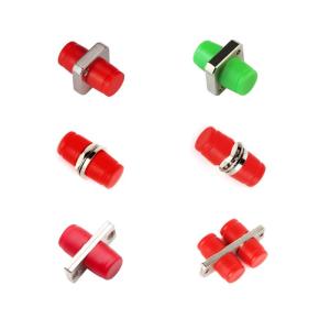 China 1 Port Square Rectangular big D small D simplex duplex APC UPC PC FC Adapter for FTTH FTTB FTTX Network on sale