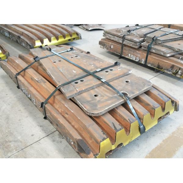 Gyratory jaw crusher parts jaw plate and liner manufacturer