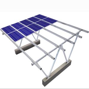 Anodized Galvanized 1MW Solar Panel Ground mounting systems ground mounting