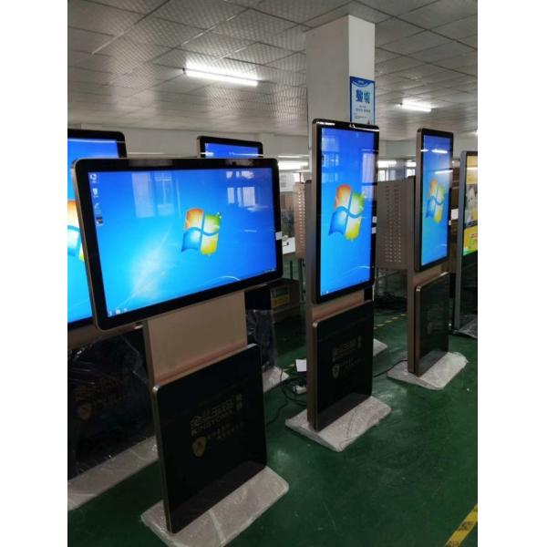 55inch 360 degree Rotating Standing Touch Table for Advertising Equipment Display