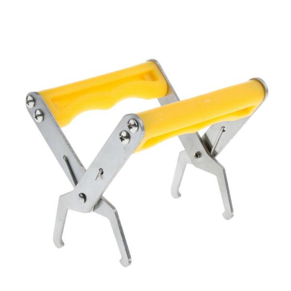 Durable Apiculture Beehive Tools Yellow Beekeeping Frame Grip With Plastic