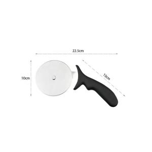 10cm Stainless Steel 430 Pizza Wheel Cutter With Pp Handle Round Plastic Cutter