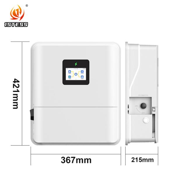 Quality 46kW 6kW IP65 Single Phase Solar Inverter 48V Low Voltage Pure Sine Wave MPPT Cabin System for sale