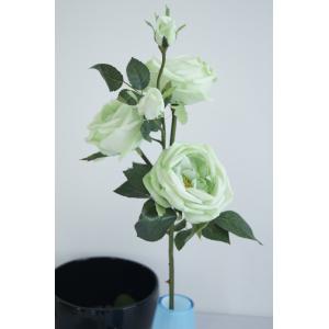PU Artificial Brocoli Rose Real-Touch Feeling