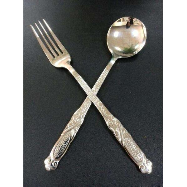 PVD Vacuum Coating Machine For Metal Cookware / Spon / Fork / Knife