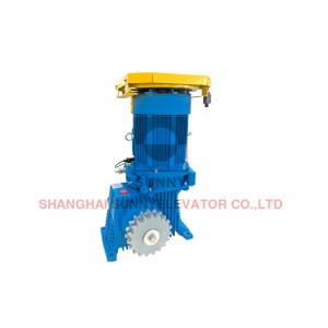VVVF Driving Geared Traction Machine For Escalator Parts