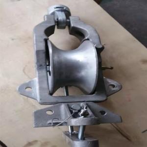 China Stringing Equipment Transmission Line tool Crossarm Mounted Stringing Block Pulley on sale