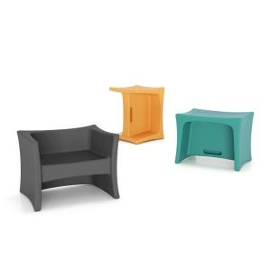 Support customization Music Room Students Multi-side Stool Chair , Simple Multi