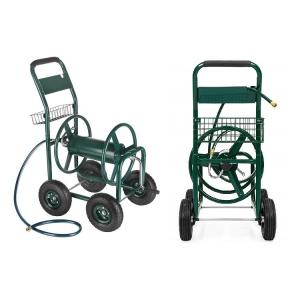 Dimension L x W x H 60*102*42.5 Garden Watering Hose Reel Cart for Convenient