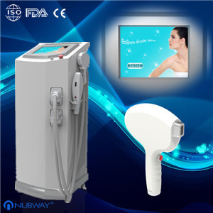 Wholesale 808nm+IPL Diode Laser Hair Removal Machine with 1800W, 70J/c㎡ output power from china suppliers