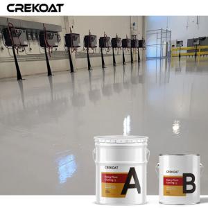 Self Leveling Water Based Epoxy Paint Fast Curing For Quick Project