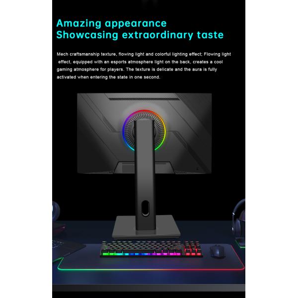 1K Resolution 25 Inch PC Monitor 165Hz 180Hz 200Hz 240Hz High Refresh Height Adjustable