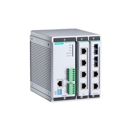 Moxa EDS-608/611/616/619 Series switch Layer 2 Managed Switches with 8,8+3G,16