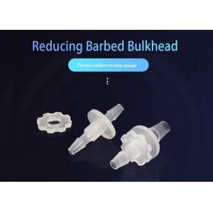 Equal Plastic Panel Mount Fittings Straight Reducing Barbed Union Bulkhead