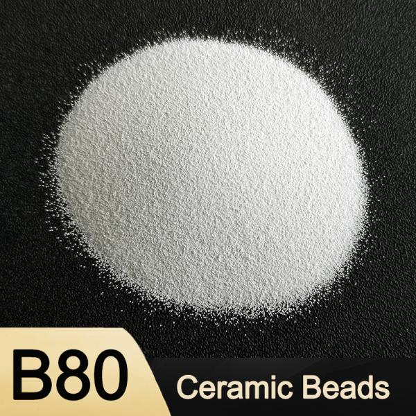 Golf Club Ball Head Surface Finish Ceramic Bead Blasting Media B80 700HV