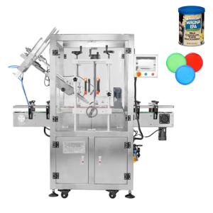 Automatic Dust Capping Machine Milk Filling Machine Biscuits Potato Chips