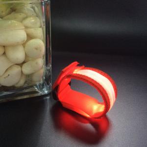 LED fiber cloth wrist strap,bracelet, movement, cheer, light band