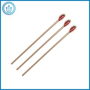 Radial Leaded Glass NTC Thermistor 100K 3950 For Air Conditioner