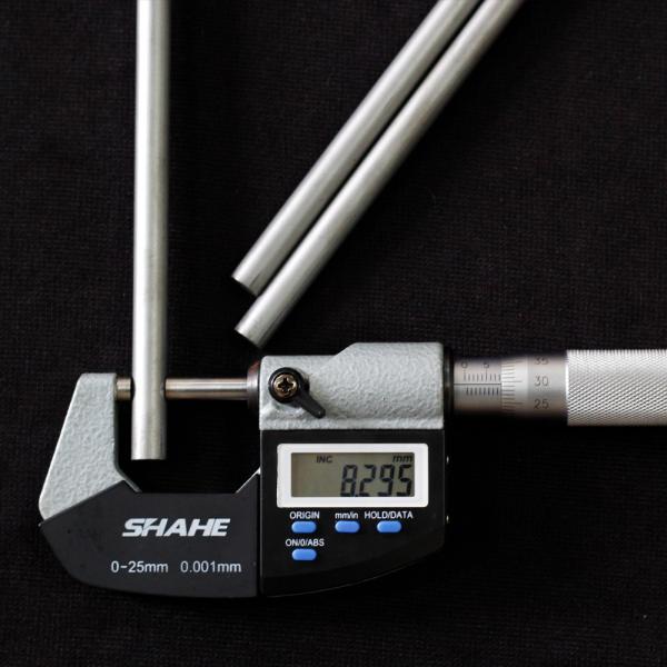 Nano Grain Size Unground Carbide Rods Blank K20 - K30 Dia 8.3mm Wear Resistance