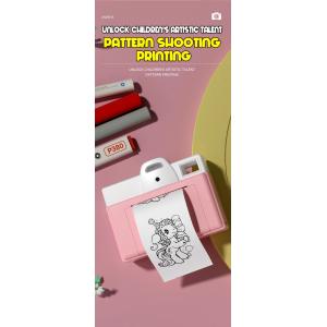 HD Photo Childrens Printable Camera Toy 200dpi Pattern Shooting