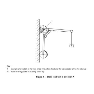 Kids Scooter Static Load Testing Machine PLC Screen Control Mode
