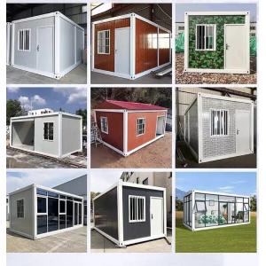 Customizable Folding Container House Steel Structure and Rock Wool Panel