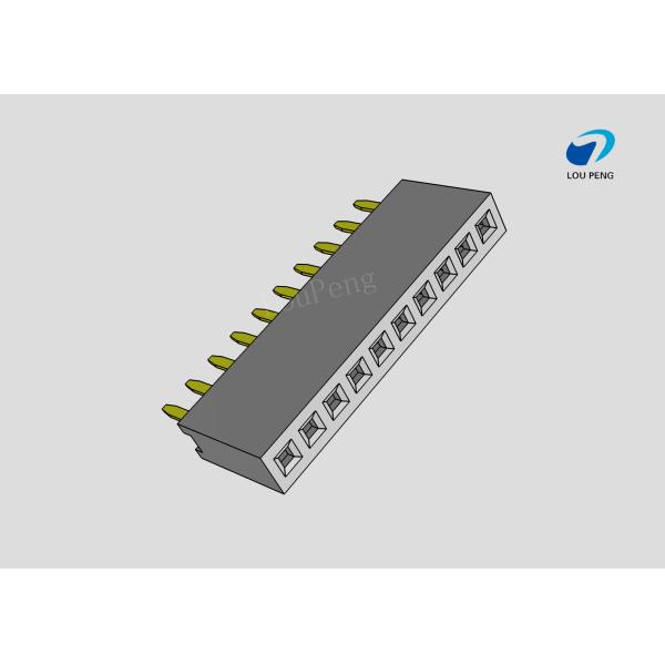Female header, PCB Mount Receptacle, Vertical, Board-to-Board, 10Pin, 1.27mm