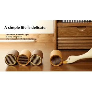 OEM Wooden Bluetooth Speaker Simple Design All Bluetooth Devices Use