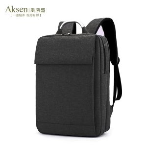 China Unisex Oxford Cloth Backpack with Flap Front Pocket Multi-Compartment Laptop Backpacks and Aluminum Handle on sale
