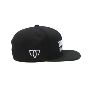 High Quality Blank Black Custom3D Embroidery Letters 6 Panel Flat Bill Snapback