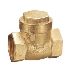Water System 25 Bar Forging Brass Swing Check Valve