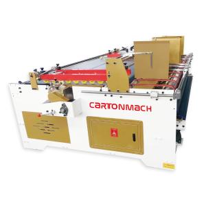 Semi Pasting Carton Folder Gluer Machine Semi Automatic