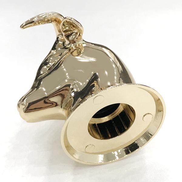 Customized Zamac Perfume Cap 46*49*45mm For Bottle Packing Blister Carton Box