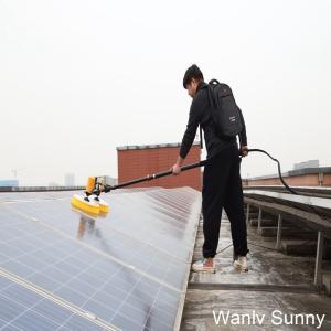 Aluminum Alloy Pole Water Powered Solar Panel Cleaning System with Extendable