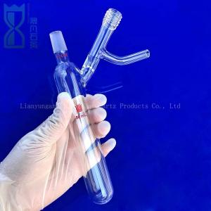 High Temperature Fused Quartz Threaded Tube Ground Quartz Glass Tube