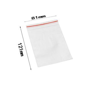 Food Grade Packing Clear Ziplockk Bags LDPE Material Transparent Colour