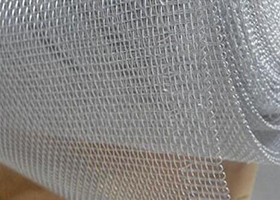Custom Epoxy Coated Mesh , Vinyl Coated Wire Mesh Recyclable Feature