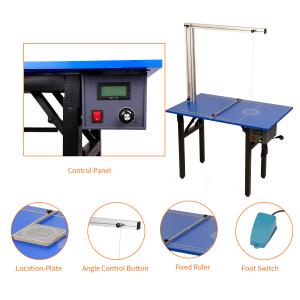 Table Styrofoam Hot Wire Cutting Machine For Foam EPS
