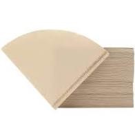 OEM ODM Acceptable V Cone Shaped Coffee Paper Filter For 1 - 4 Cups 100 Sheets