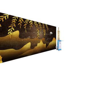 Multifuncation Vertical Wall Printing Machine Unique Ink Heating Program