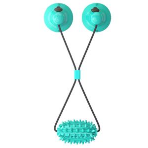 Multi-function Creative Hot Selling Double Suction Cup Stick Dog' Chew Toy