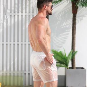 Beach Shorts Sweat Resistant Translucent TPU Fabric