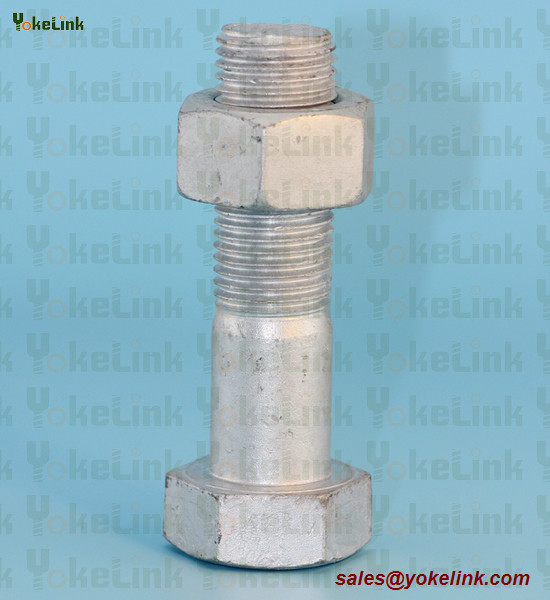M24 ASTM F3125M Grade A325M Hot Dipped Galvanized Steel Structural Bolt w/A563